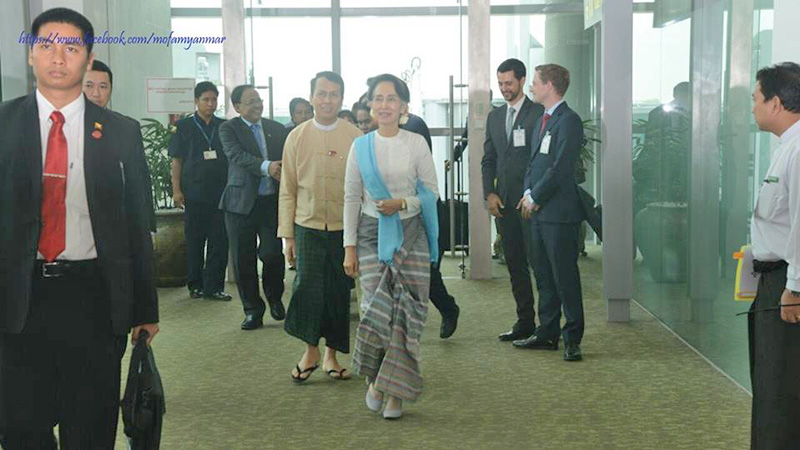 ႏိုင္ငံေတာ္အတိုင္ပင္ခံပုဂၢိဳလ္ ေဒၚေအာင္ဆန္းစုၾကည္ တ႐ုတ္သြားမည္