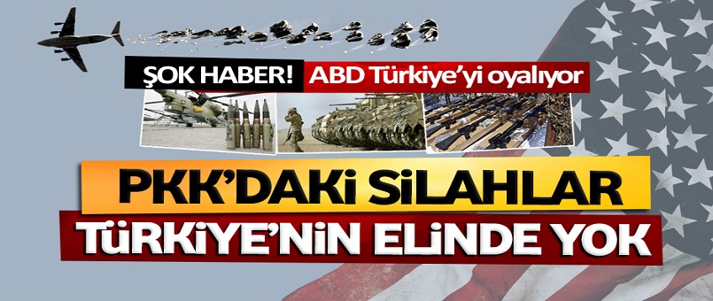 Şok haber! PKK’daki silahlar Türkiye’nin elinde yok