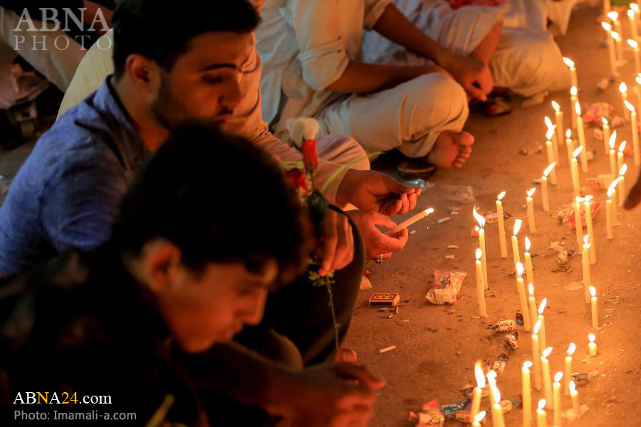 Warga Irak Nyalakan 1183  Lilin Peringati Wiladah Imam Mahdi afs