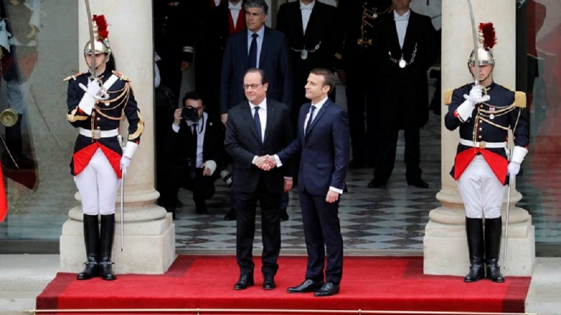 Sabon Shugaban Kasar Faransa Ya Shiga Fadar Elysee