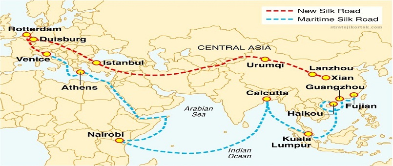 Çin’den Yeni İpek Yolu
