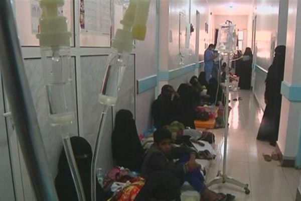 イエメンでコレラ流行 １１５人が死亡