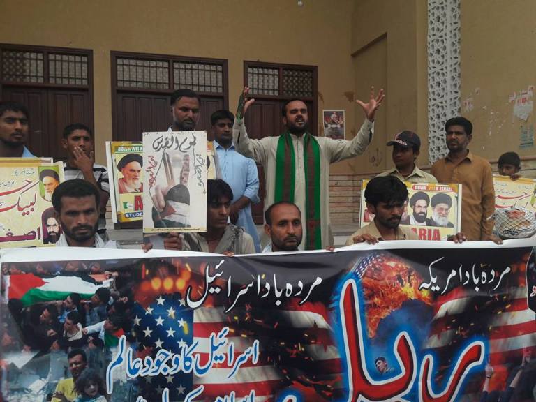 امریکی پالیسیوں سے عالمی امن کو خطرہ لاحق ہے : فضل حسین اصغری