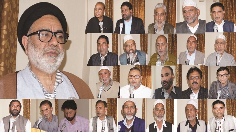 انجمن شرعی شیعیان کے ضلعی اور زونل صدور و سیکریٹری صاحبان کا اجلاس