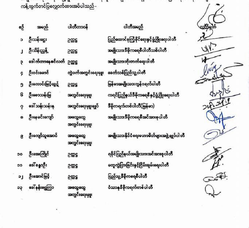 ေဒၚေအာင္ဆန္းစုၾကည္၊ ဦးတင္ဦးႏွင့္ ဦးဝင္းထိန္တို႔ ဥပေဒခ်ိဳးေဖာက္မႈမရွိဟု UEC ထုတ္ျပန္