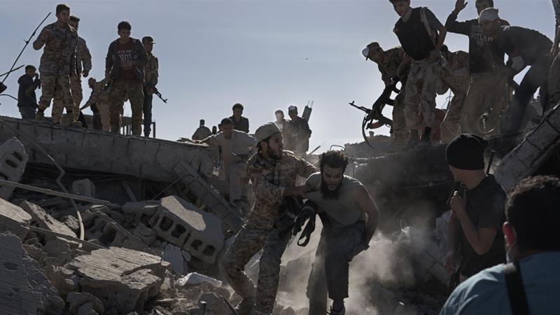 “Un Ataque Contra una Base Militar Libia Dejó Alrededor de 141 Muertos” 