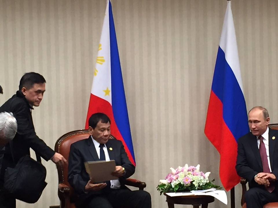Duterte bibisita sa Rusya 