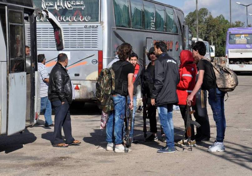 بخروج الدفعة الاخيرة من المسلحين الجيش يبسط كامل سيطرته على حمص