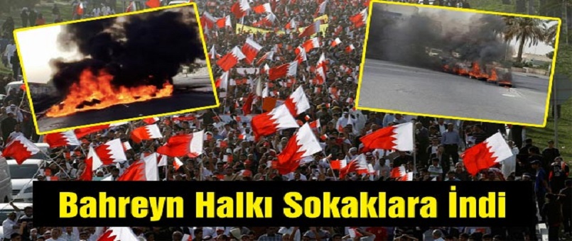 Bahreyn Halkı Sokaklara İndi
