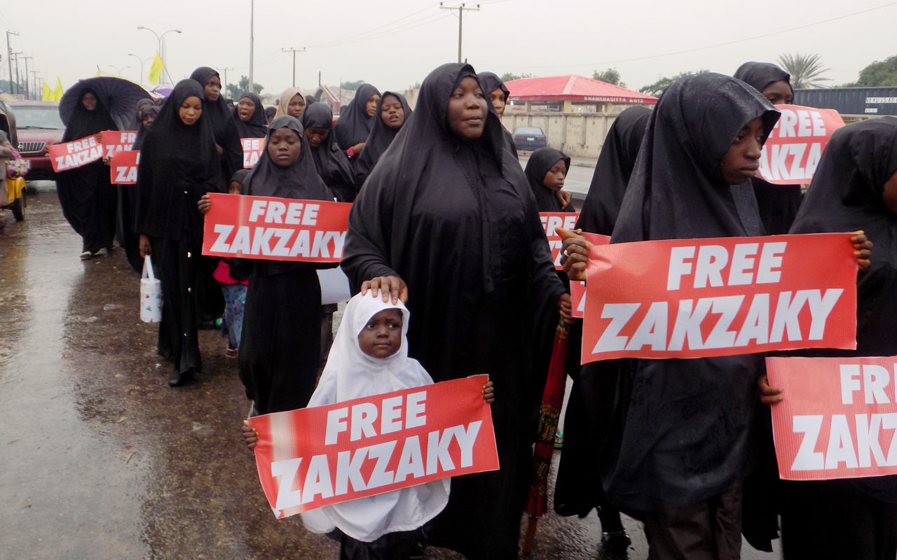 Police disperse Nigerian 'Free Zakzaky' protest in Abuja