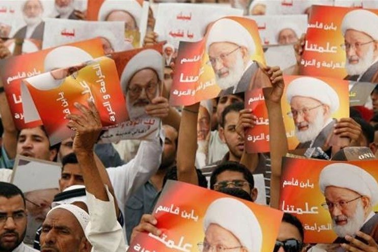 تجريم آية الله "قاسم" هو عدم اعتراف بالطائفة الإمامية في وجودها وعقائدها وزعامتها الدينية