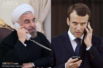 Presiden Perancis Ucapkan Selamat untuk Rouhani