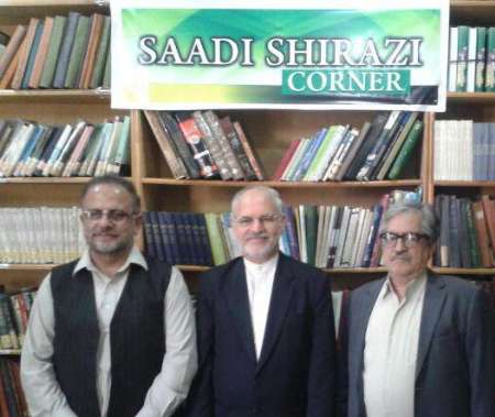 پاکستان؛پشاور یونیورسٹی میں گوشہ سعدی شیرازی کا افتتاح