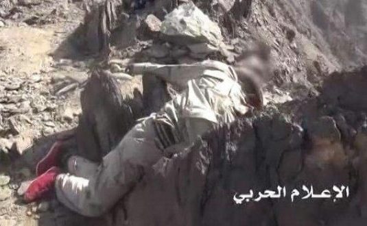 مقتل 14 مرتزقا بينهم قائد كتيبة بصد القوات اليمنية زحفهم بجبال يام بنهم