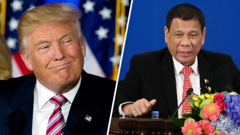 Trump informou Duterte sobre dois submarinos nucleares em águas coreanas