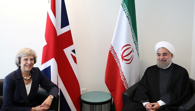 British PM congratulates Rouhani on re-election