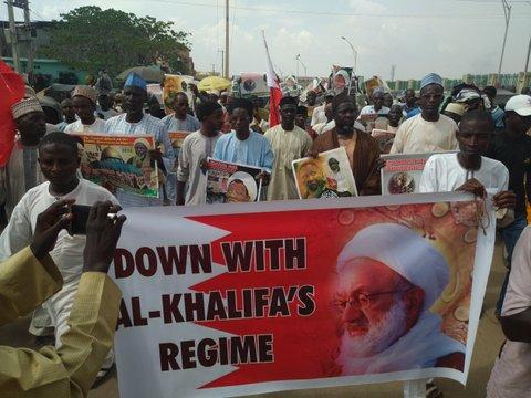 IMN members march in solidarity with oppressed Bahraini people, Sheikh Isa Qasim / Photos