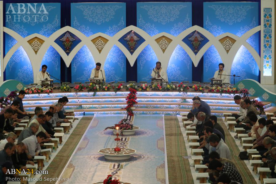 تقرير مصور/ مراسم قراءة القرآن الكريم في أول ايام شهر رمضان المبارك بمدينة تبريز