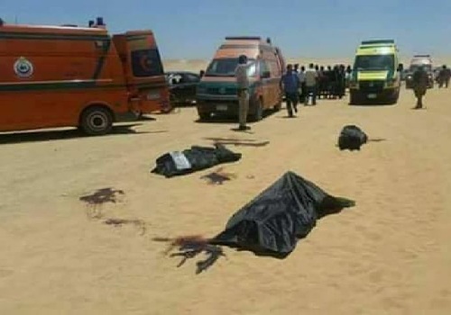داعش الوحشي يعلن مسؤوليته عن الهجوم الارهابي في المنيا المصرية