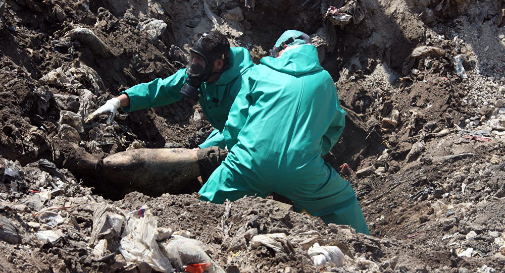 Hundreds of bodies executed by ISIS found in mass grave in northern Syria