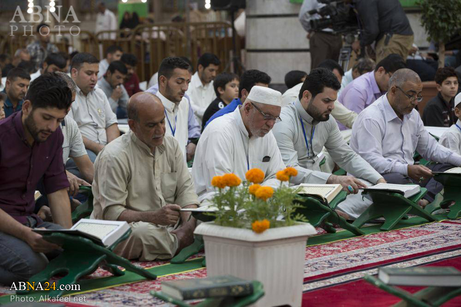 تقرير مصور/ انطلاق الختمة القرآنيّة الرمضانيّة في رحاب صحن أبي الفضل العبّاس (ع)
