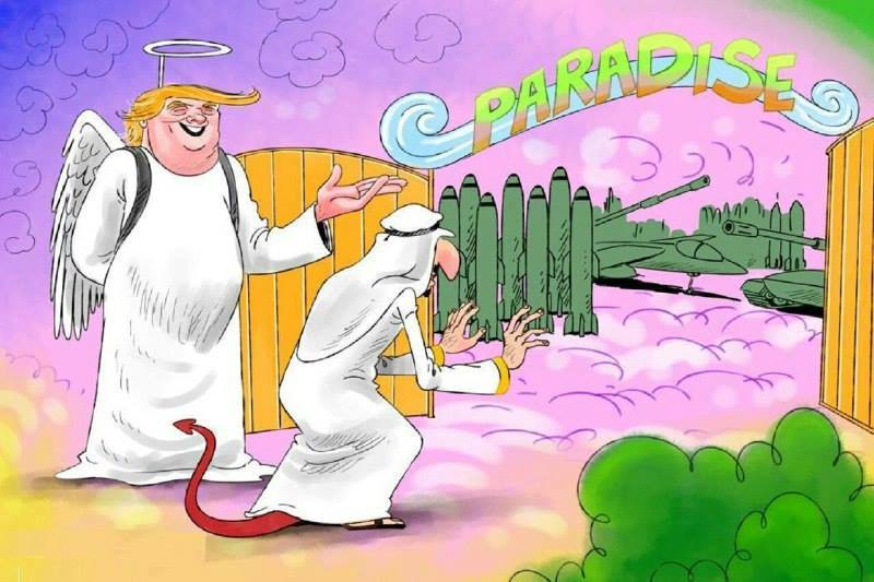 تقرير مصور/ هكذا خدع ترامب الملك السعودي