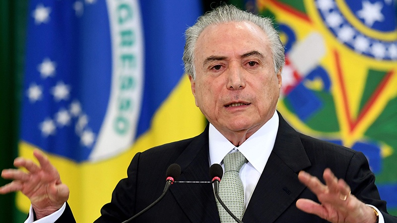 Temer, ao ponto de ser demitido, enviou seu ministro das Relações Exteriores a EUA