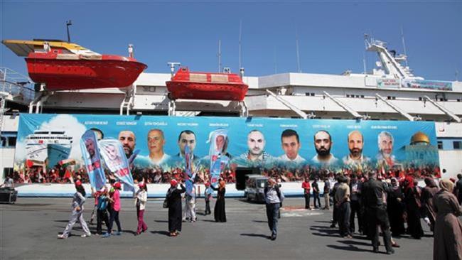 Turkish people mark anniversary of Israeli attack on Gaza-bound flotilla