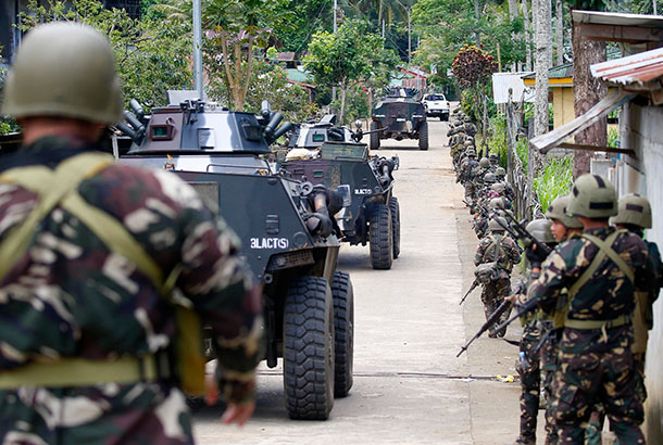 AFP nabawi na ang 90% ng Siyudad ng Marawi 