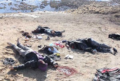 اسماء 13 مسلحا من الجيش الحر بينهم قيادي قتلوا امس في درعا
