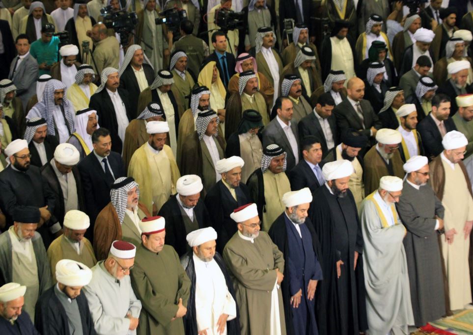 علماء السنة والشيعة في العراق يؤكدون التصدي لمؤامرات اميركا في يوم القدس العالمي