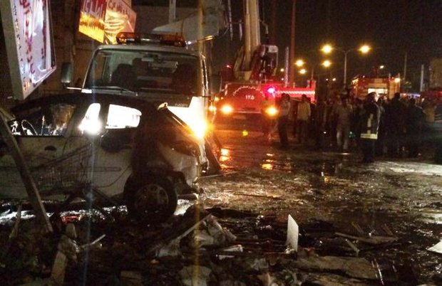 Ledakan Hypermarket di Shiraz Iran, 37 Warga Cidera