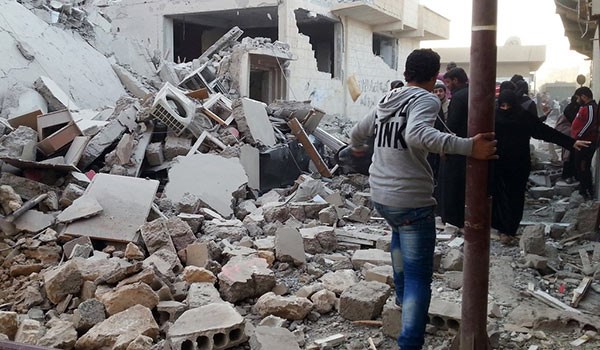 Asesinados 43 Civiles en Ataque de la Coalición Liderada por EEUU en Raqqa 