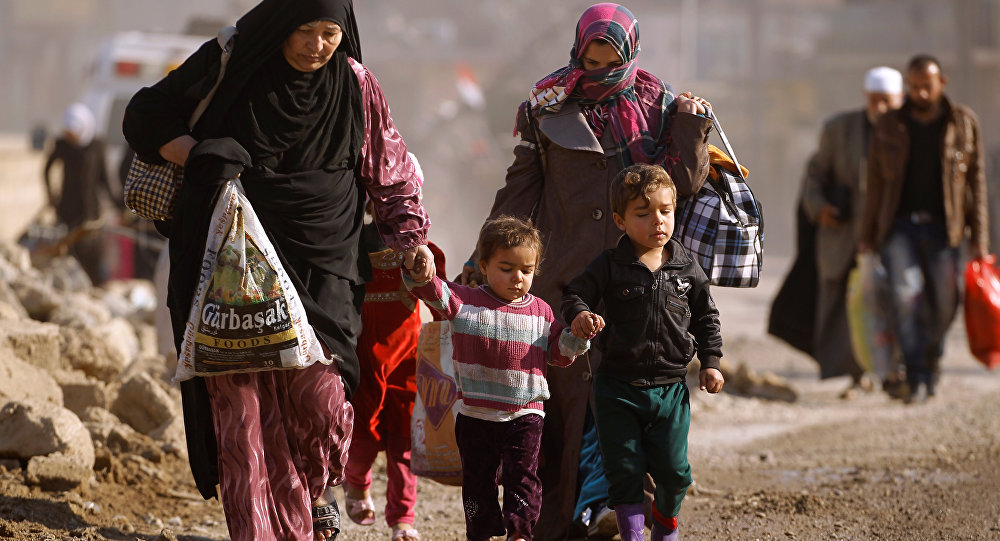 داعش الوحشي يقتل المدنيين الفارين من أحد آخر الأحياء غير المحررة بالموصل