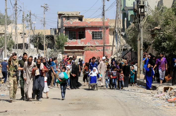 Civilians killed while fleeing ISIS in Mosul