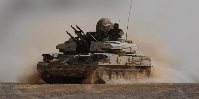 L’armée s’empare de 6 points stratégiques sur l’oléoduc dans la banlieue est de Salamiya