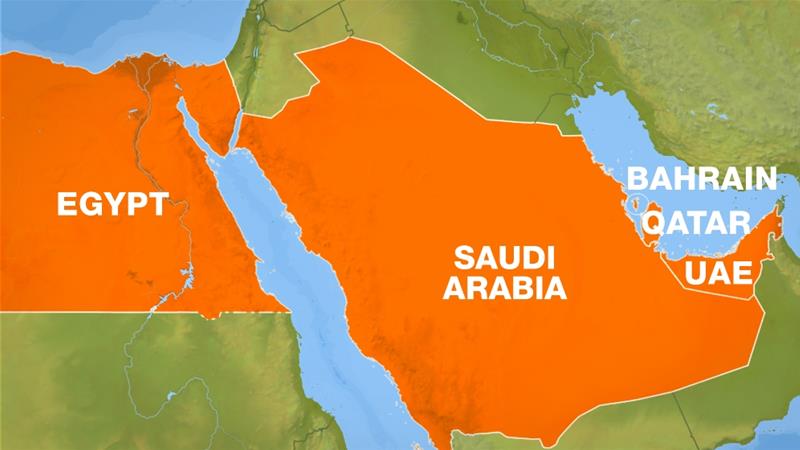  Saudi Arabia, UAE, Egypt, Bahrain cut ties with Qatar