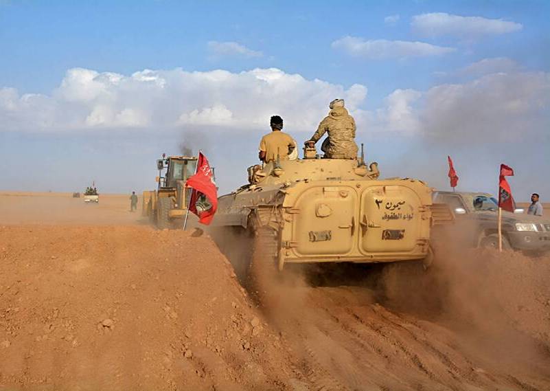 تحرير أربع قرى ومجمعاً سكنياً جنوب البعاج على يد قوات الحشد الشعبي