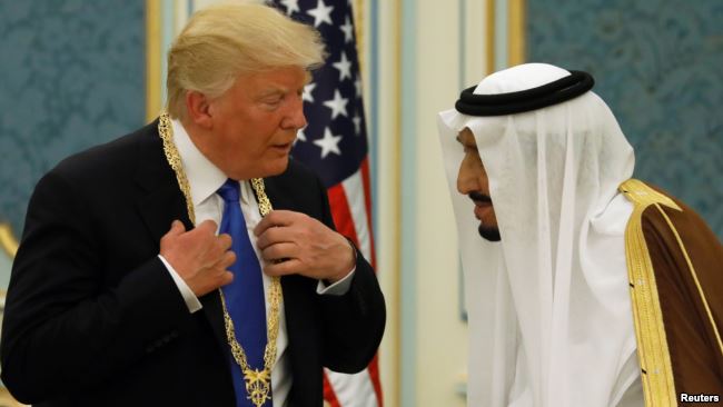 Donald Trump Da Sarki Salman Sun Tattauna Ta Wayar Talho