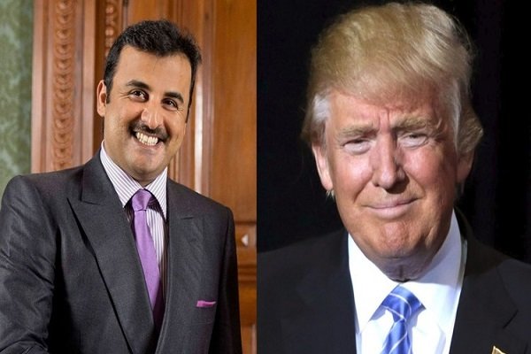 ٹرمپ کا قطر کے بادشاہ کو ٹیلیفون/ تاوان وصول کرنے کی راہ ہموار