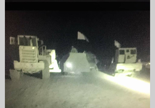 الحشد الشعبي يسيطر على الطريق الدولي الرابط بين القائم والحدود السورية