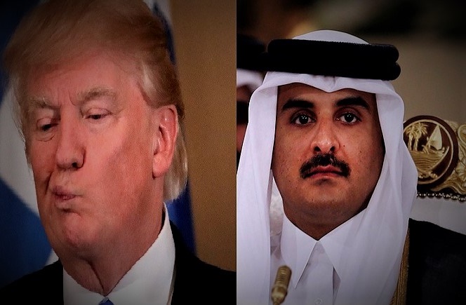 Трамп Гәтәр әмирини Вашингтона дәвәт етди, рәдд ҹавабы алды