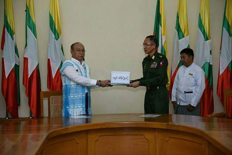 တပ္မေတာ္ေလယာဥ္ပ်က္က်မႈ ႏိုင္ငံေတာ္သမၼတ(ၿငိမ္း)လွဴဒါန္းေငြအပါအ၀င္ သိန္း ၅ ေထာင္ေက်ာ္ရိွလာ