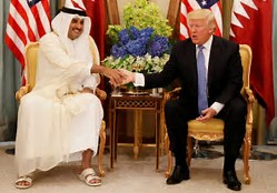 Emir Tamim sumalugat kay Trump 