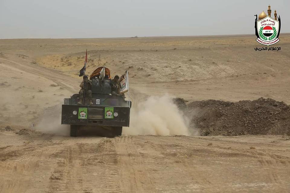 الحشد الشعبي والجيش السوري يلتقيان عند الحدود السورية والعراقية