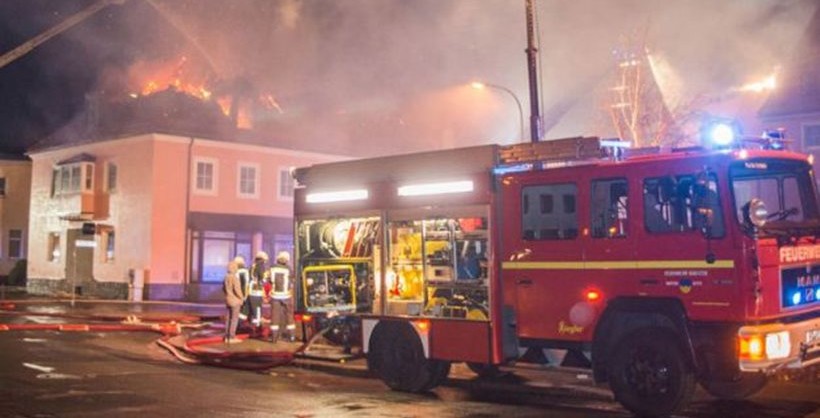Fire at Bremen migrant home injures 37