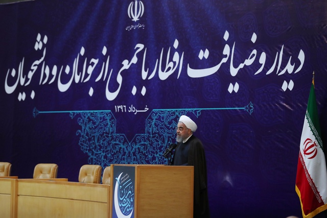 Iran's President: Young generation should come on stage to settle problems, build future