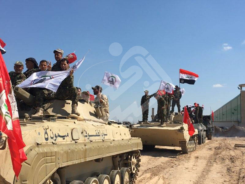 قوات العتبة الحسينية تعلن قطع الطريق أمام داعش التكفيري عند الحدود العراقية السورية