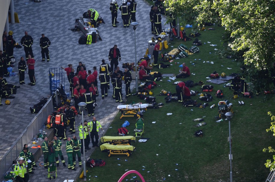 Musulmanes, Fundamentales en Rescate y Ayuda en Incendio de Londres 