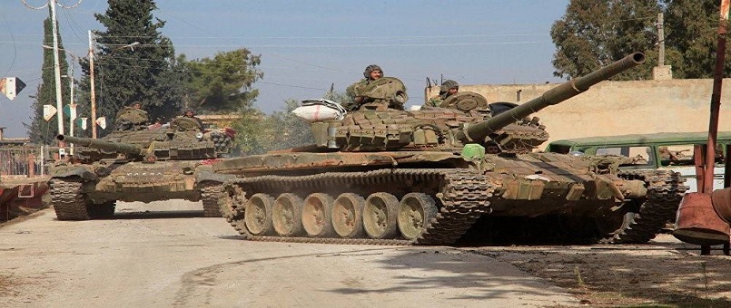 Deyrezzor yolunda IŞİD’in savunması çöktü, Suriye ordusu hızla ilerliyor